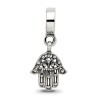 Sterling Silver Hamsa Dangle Bead | Jewelry | Judaica