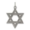 Sterling Silver Textured Antiqued Star of David Pe | Jewelry | Judaica