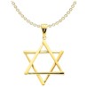Extra-Large 14k Yellow Gold Star of David Pendant | Jewelry | Judaica