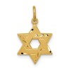Sterling Silver Gold-Tone Star of David Pendant | Jewelry | Judaica