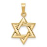 14k Yellow Gold Die-Struck Star of David Pendant | Jewelry | Judaica