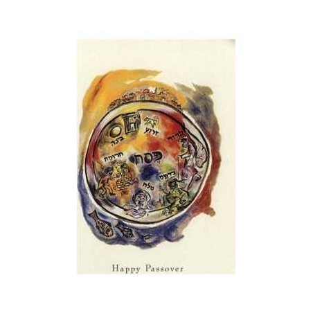 The Seder Plate - Box of 10 Cards | Gifts | Judaica
