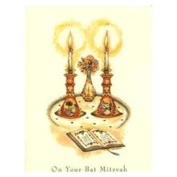 The Candlesticks - Box of 10 Cards | Gifts | Judaica
