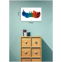 Jerusalem Of Color A view of the Jerusalem S | Art | Judaica