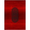 "Mezuza" a Black on Red Papercut Vision Hand Signe | Art | Judaica