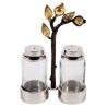 Glass Salt & Pepper Shakers - Pomegranates | Home Goods | Judaica