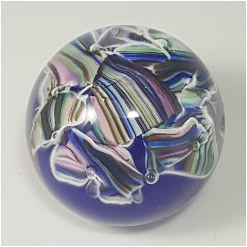 Wedding Glass Keepsake Round Paperweight | Wedding | Judaica