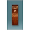 Brown Leather Car Mezuzah Case By Mickie Caspi | Mezuzahs | Judaica