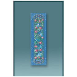 Blue Birds Car Mezuzah Case By Mickie Caspi | Mezuzahs | Judaica