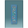 Blue Birds Car Mezuzah Case By Mickie Caspi | Mezuzahs | Judaica