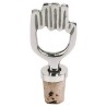 Silver Hamsa Wine Bottle Cork By Yair Emanuel | Home Goods | Judaica