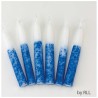 Premium Blue & White Shabbat Candles | Shabbat Candles & Oil | Judaica