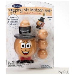 Popping Mr. Matzah Ball with 4 Balls | Passover | Judaica