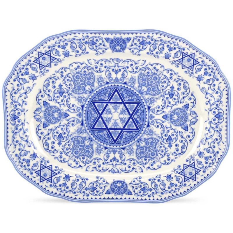 Spode Judaica Oval Platter | Home Goods | Judaica
