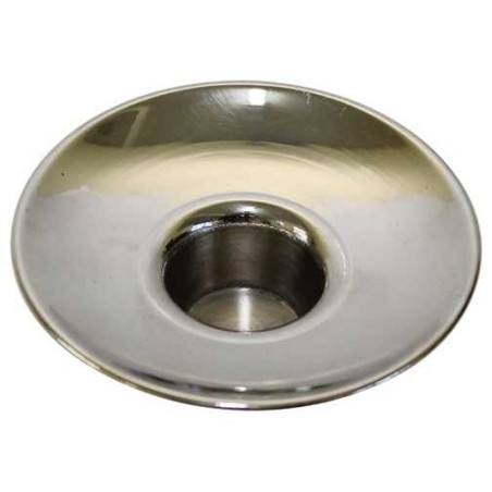 Nickel Shabbat Candle Drip Cups | Candle Holders | Judaica