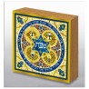 Hand Made Decorative Shabbat Blessing Art Wood Pan | Art | Judaica