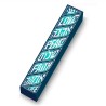 Aqua Totem Pole Wood Mezuzah Case | Mezuzahs | Judaica