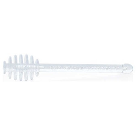 Clear Lucite Shanah Tova Honey Dipper With Blessin | Rosh Hashanah | J