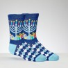 Chanukah "Ugly Sweater" Youth Crew Socks | Apparel | Judaica