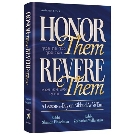 Honor Them, Revere Them | Books | Judaica