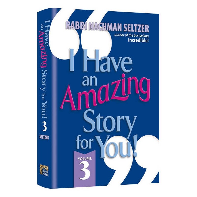 I Have An Amazing Story For You Volume 3 | Books | Judaica