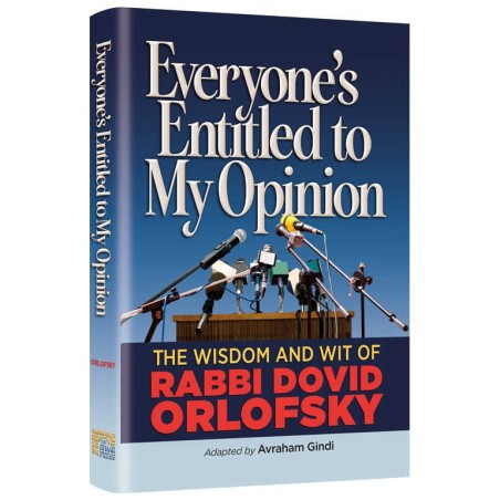 Everyone'S Entitled To My Opinion | Books | Judaica