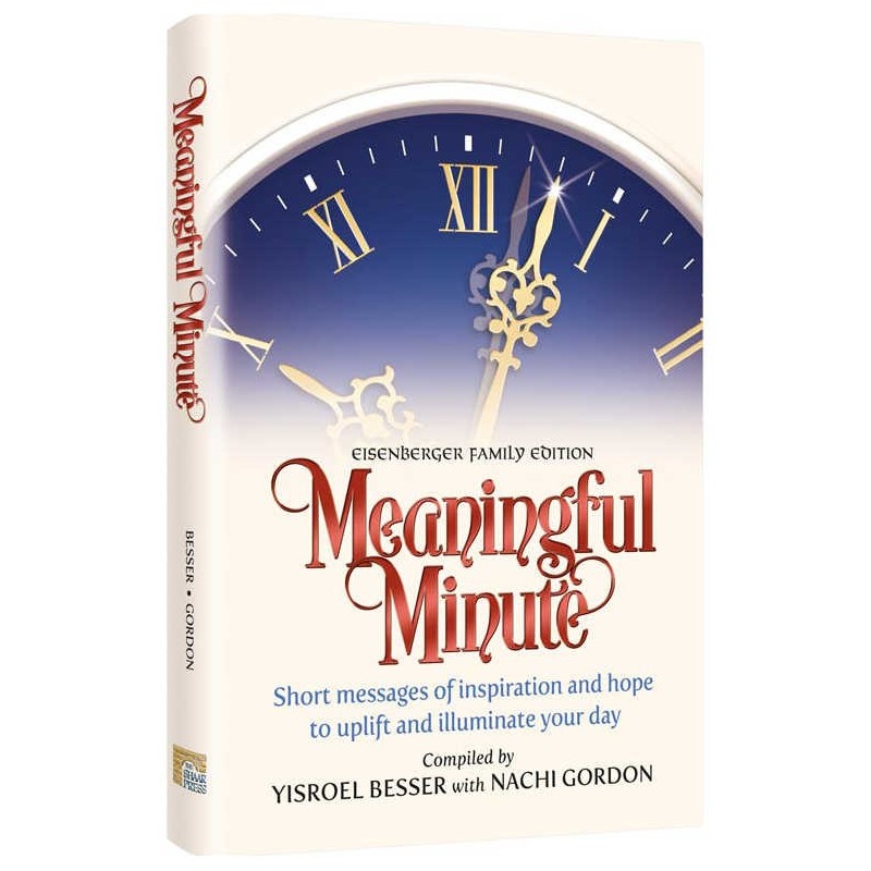 Meaningful Minute Pocket Size Hardcover | Books | Judaica
