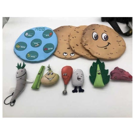 Plush Seder Plate | Passover | Judaica