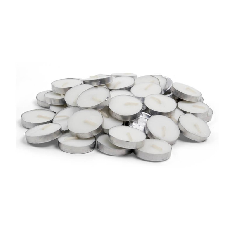 Kosher Tea Light - Set of 50 | Shabbat Candles & Oil | Judaica