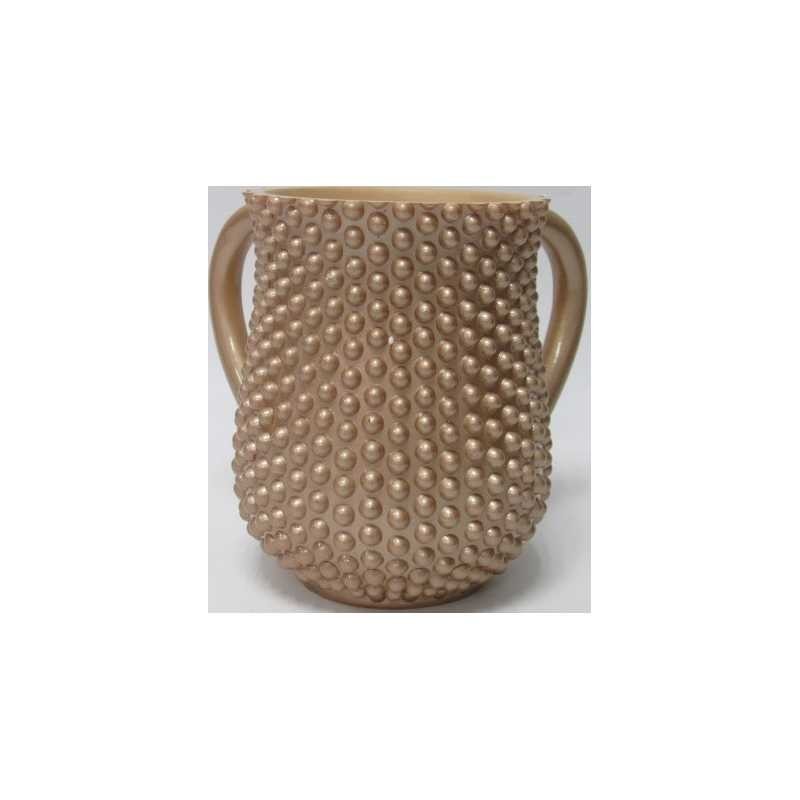 Pearled Washing Cup - Rose Gold | Washing Cups | Judaica