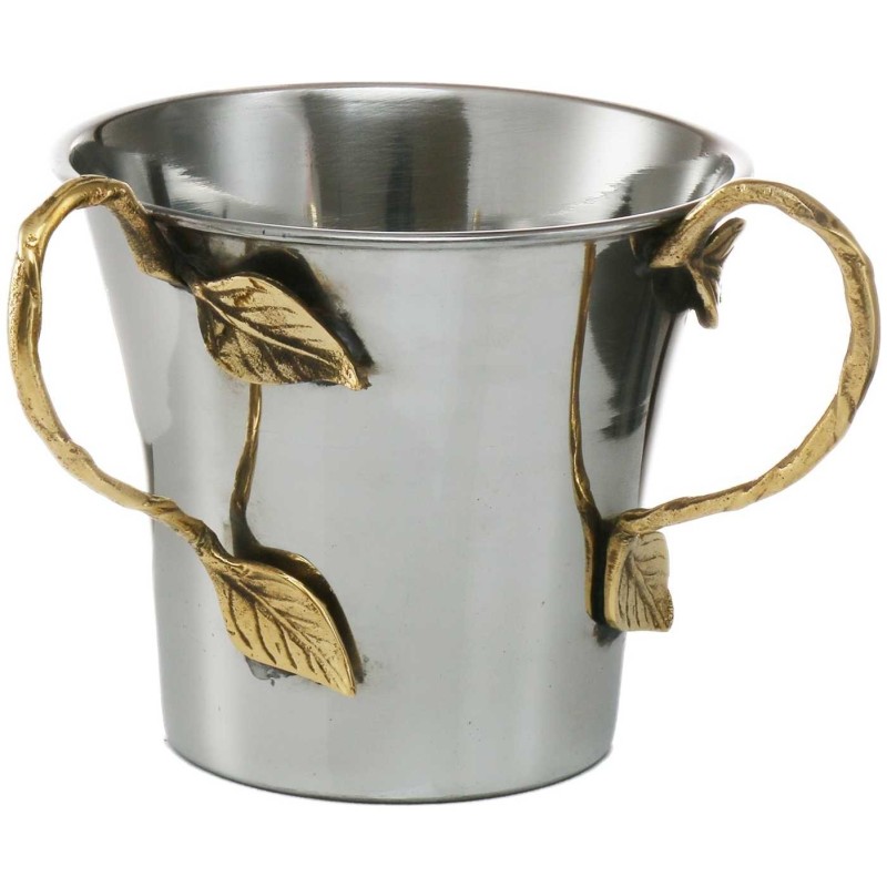 Stainless Steel Silver Washing Cup with Nickel Pla | Washing Cups | Ju