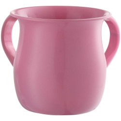 Polished Washing Cup - Pink | Washing Cups | Judaica