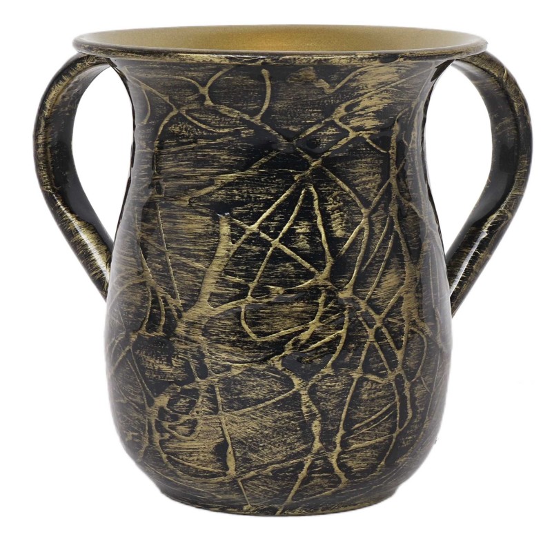 Frosted Washing Cup - Gold | Washing Cups | Judaica