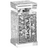 Crystal and Silver Jerusalem Besomim Holder | Havdalah Sets & Spice Bo