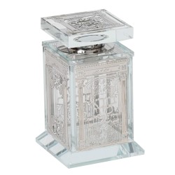 Crystal Besomim Holder - Beit Hamikdash Design | Havdalah Sets & Spice