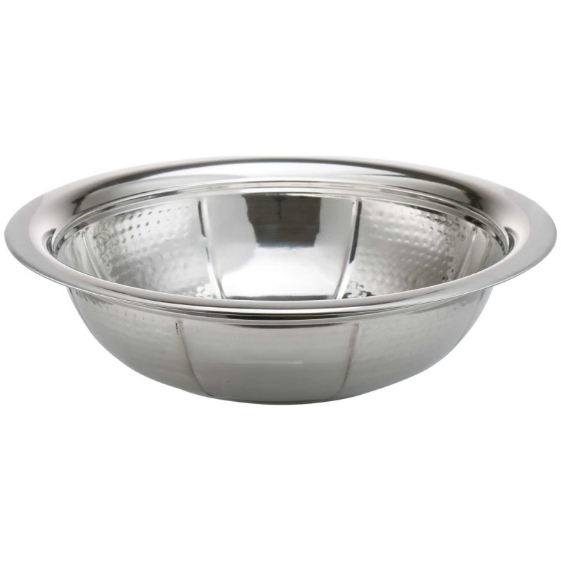 Stainless Steel Washing Bowl - Hammered Panels | Washing Cups | Judaic