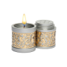Lasercut Pomegranate Design Aluminum Travel Havdal | Havdalah Sets & S