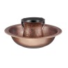 Textured Antique Copper Washing Cup Set | Washing Cups | Judaica