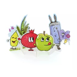 New Year & Sukkot Mosaic Art Set | Rosh Hashanah | Judaica