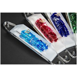 Lucite Wedding Glass Mezuzah | Wedding | Judaica