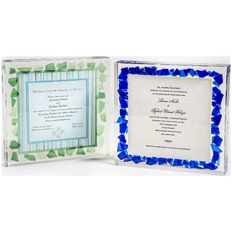 Lucite Wedding Glass Invitation | Wedding | Judaica