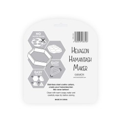 Hexagon Hamantash Maker | Purim | Judaica