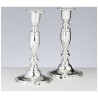 Set of 2 Silver Plated Candlesticks | Candle Holders | Judaica