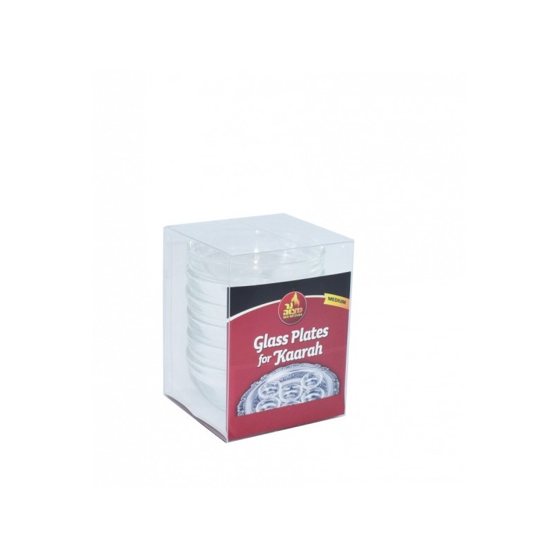 Medium Kaarah Glass - Pack of 6 | Passover | Judaica