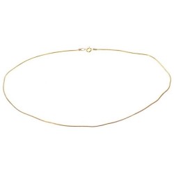 16-Inch Gold-Plated Cable Necklace Chain | Jewelry | Judaica