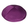 Purple Deluxe Satin Kippah | Kippahs | Judaica