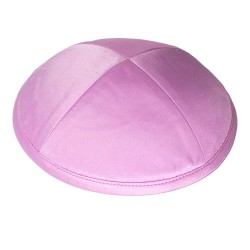 Light Pink Deluxe Satin Kippah | Kippahs | Judaica