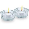Tealight Holder with 2 Tealights | Candle Holders | Judaica
