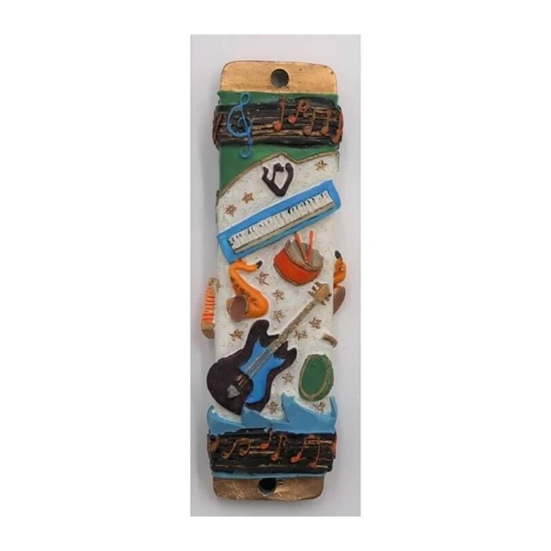 Musical Mezuzah Case | Mezuzahs | Judaica