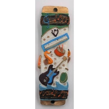 Musical Mezuzah Case | Mezuzahs | Judaica